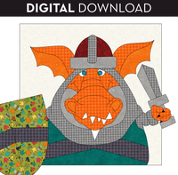 Knight Dragon Applique