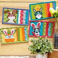 Easter Party Mug Rugs Pattern