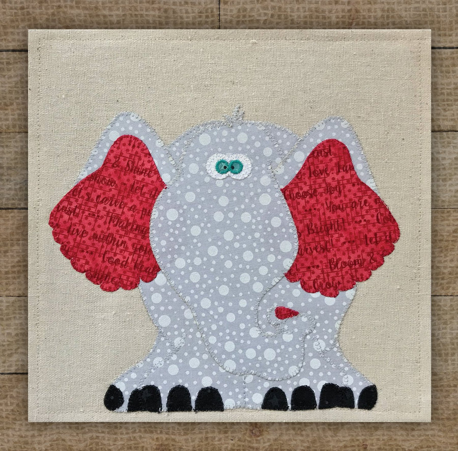 Elephant Applique