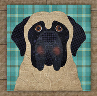 English Mastiff Applique