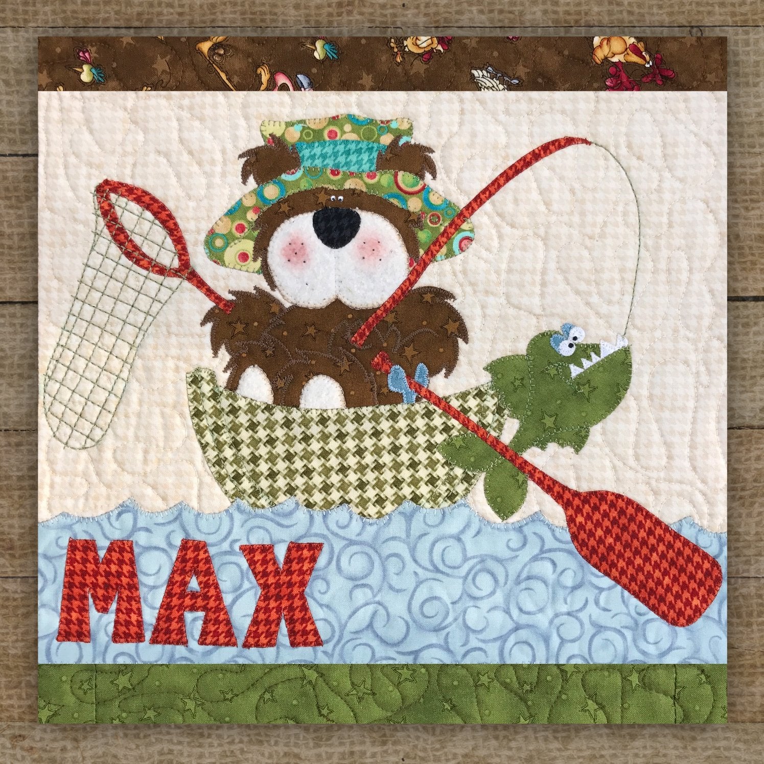 Why God Made Little Boys Panel & Pattern