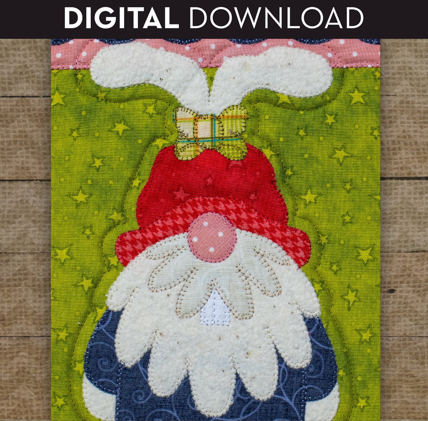 Floppy Gnome Applique