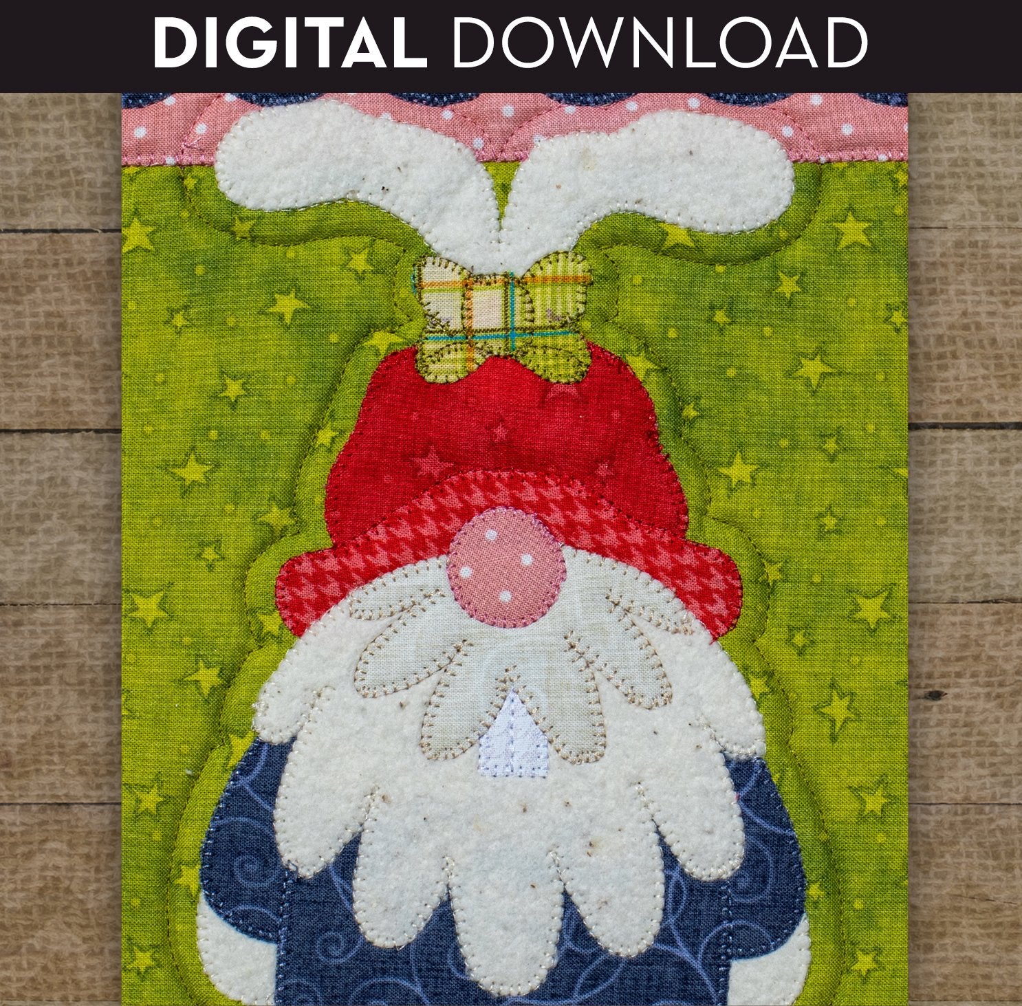 Floppy Gnome Applique