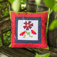 Flower Pillow Cover (Applique not included)