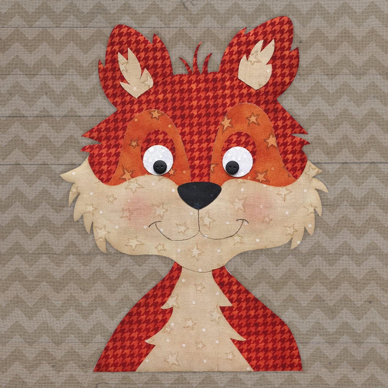 Fox Head Applique