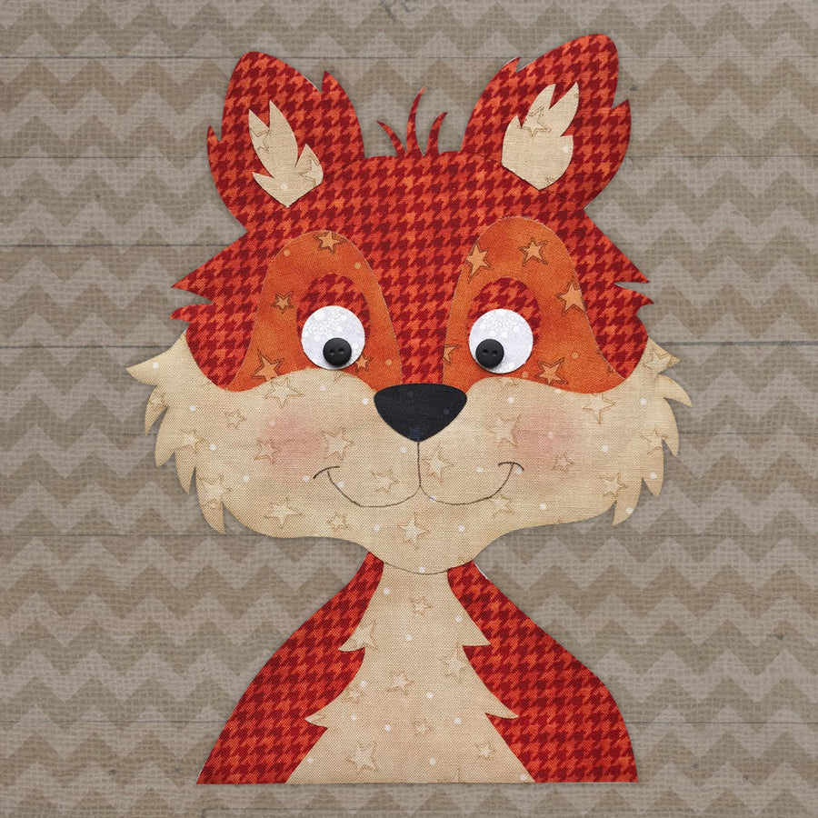 Fox Head Applique