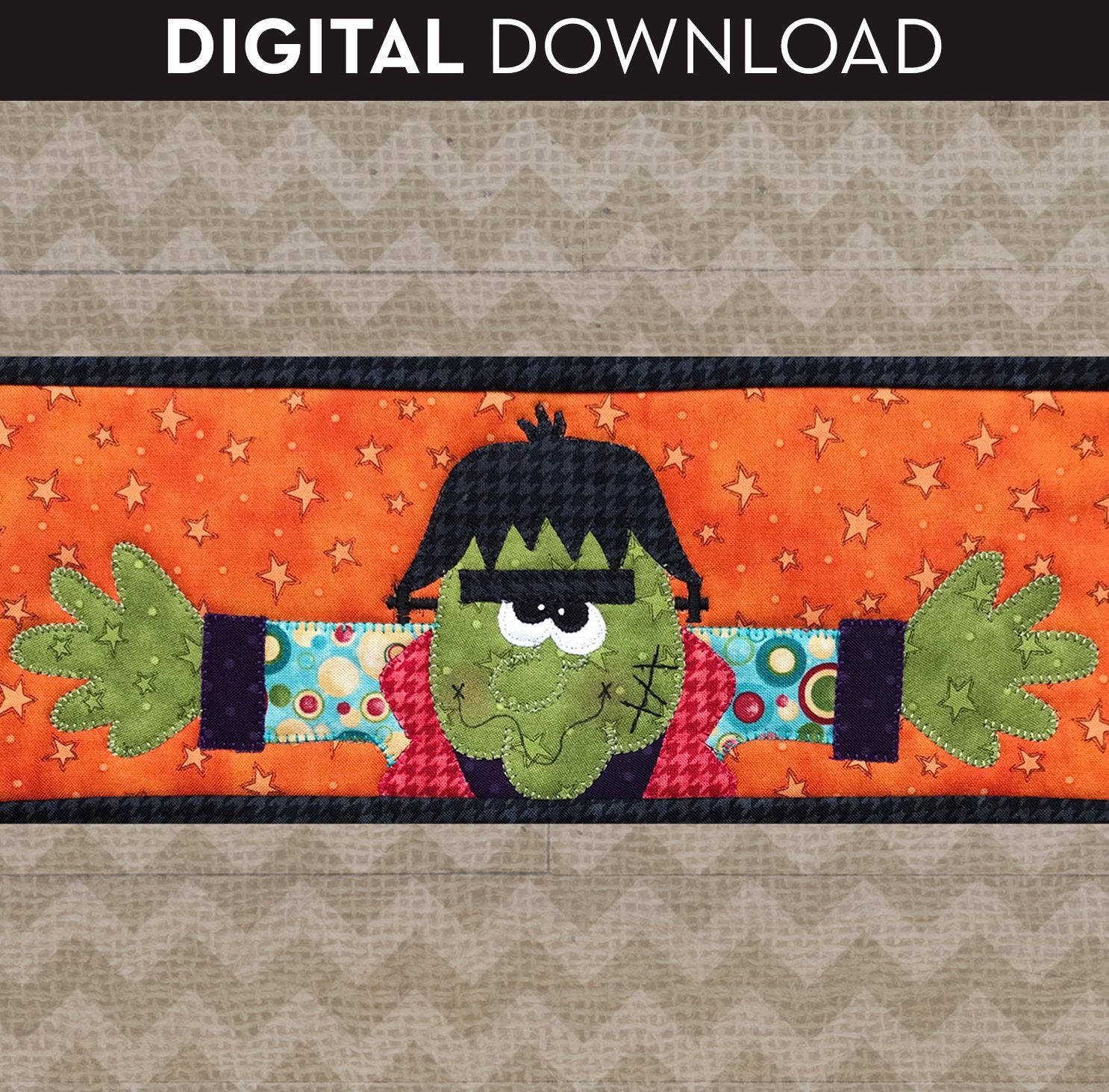 Frankenstein Applique