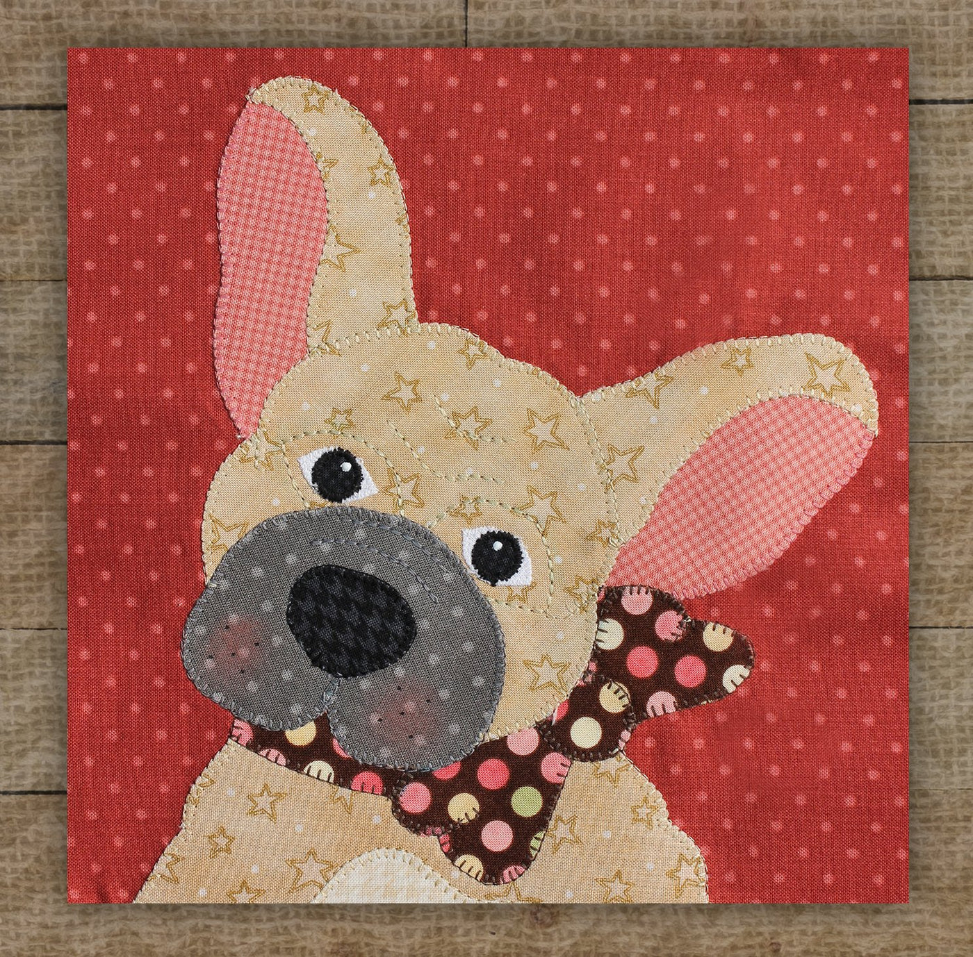 French Bulldog Applique