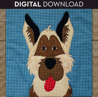 German Shepherd Applique