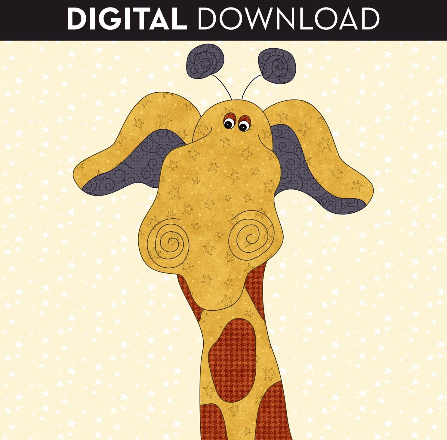 Giraffe Applique