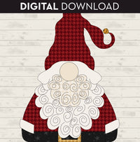December Gnome Applique