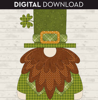 March Gnome Applique