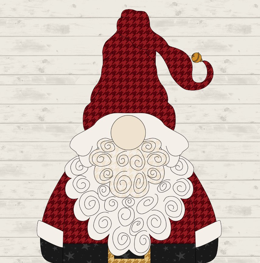 December Gnome Applique