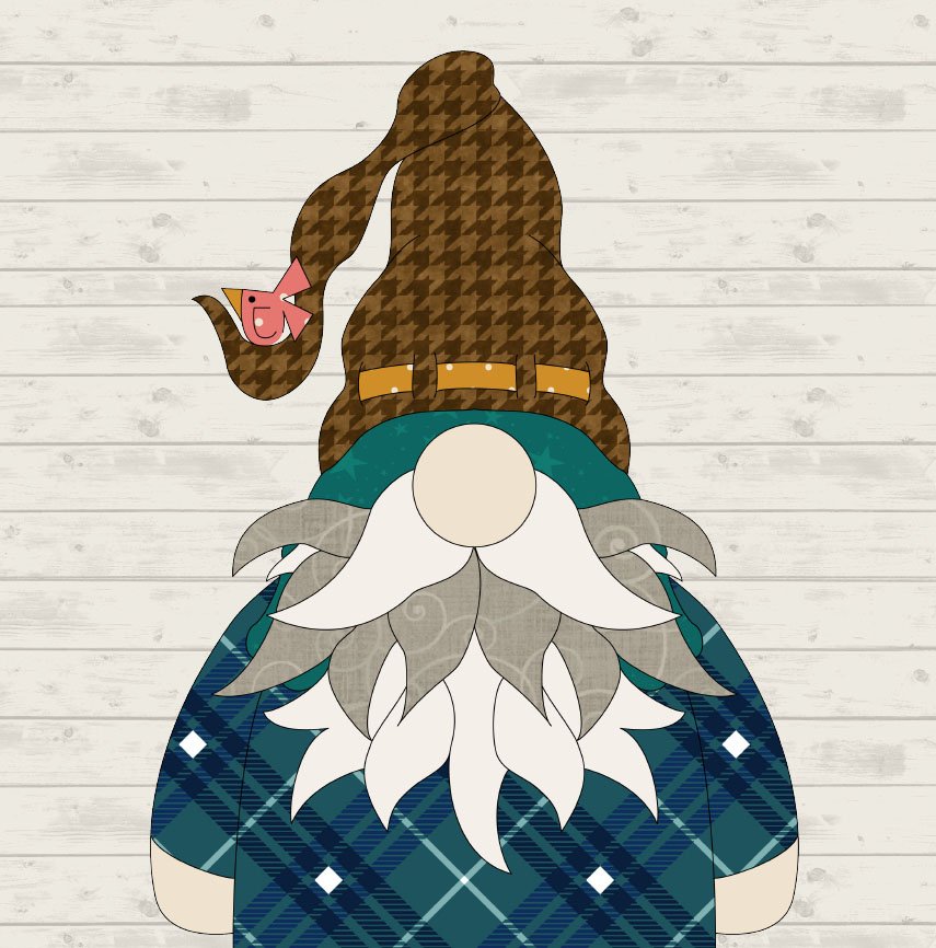 June Gnome Applique