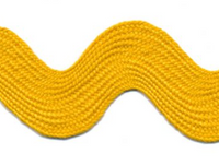 Jumbo Ric Rac Gold - 1 yd Cut