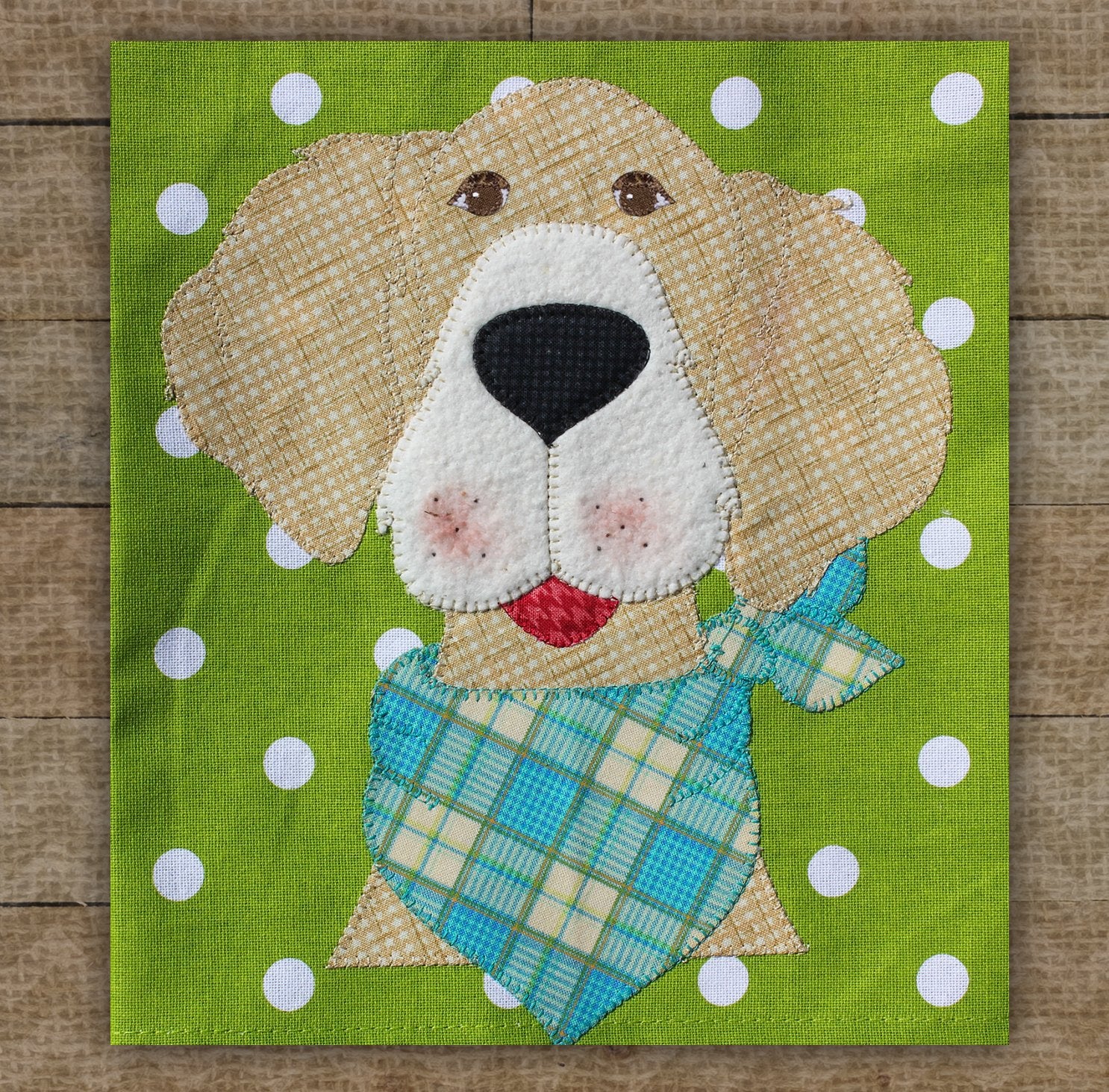 Golden Retriever Applique