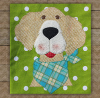 Golden Retriever Applique