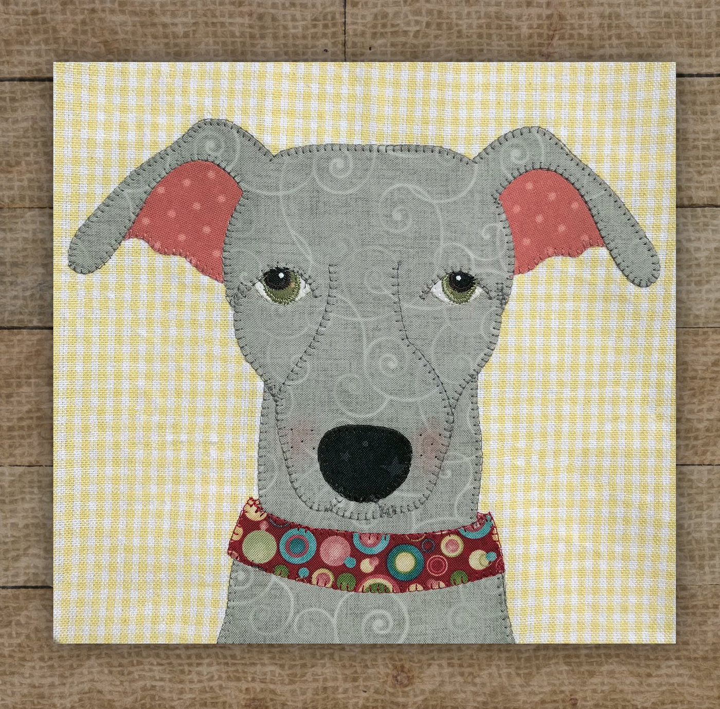 Greyhound Applique