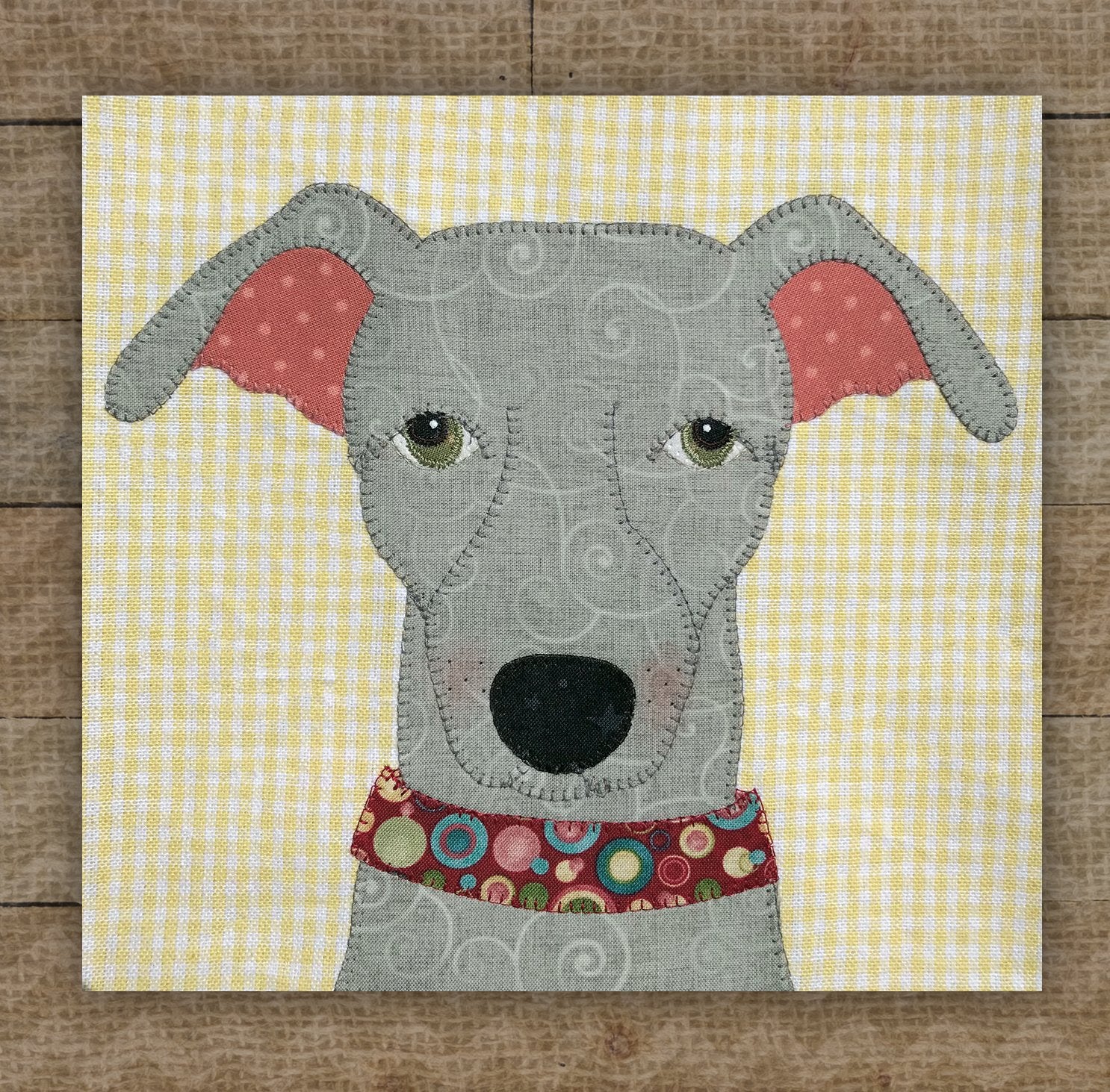 Greyhound Applique