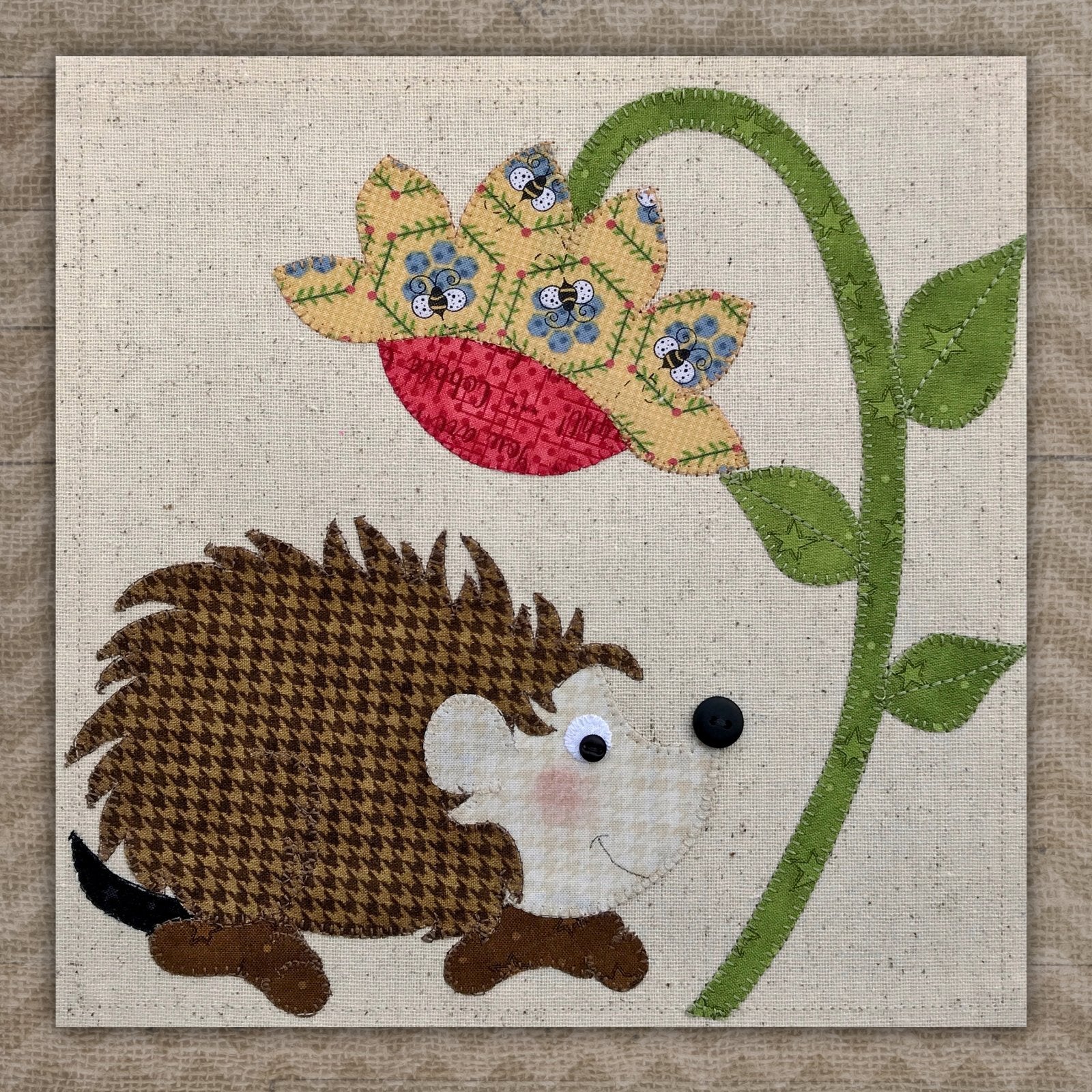 Hedgehog Applique