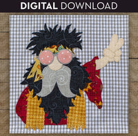 Hippie Gnome Applique