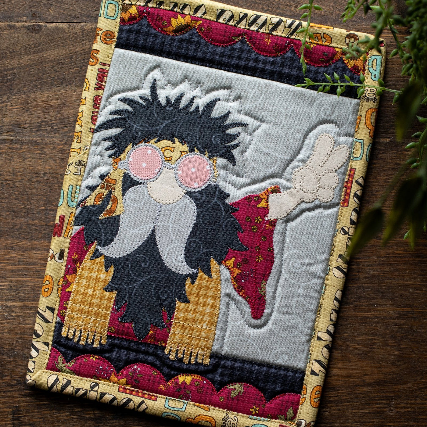 Hippie Gnome Mug Rug Kit