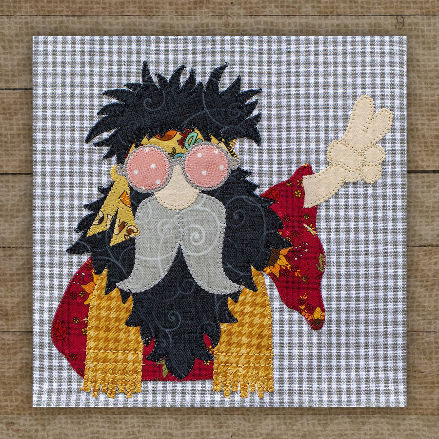 Hippie Gnome Applique