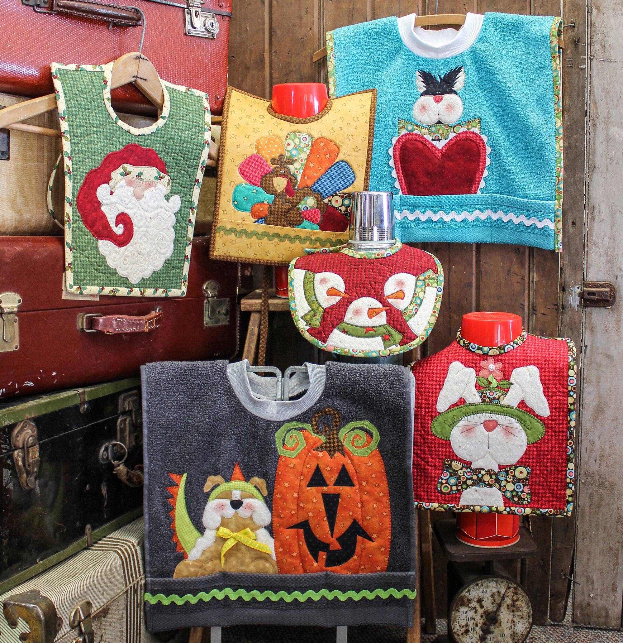 Holiday Bibs Pattern