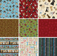 Home is Where the Dog is II Fat Quarter Bundle