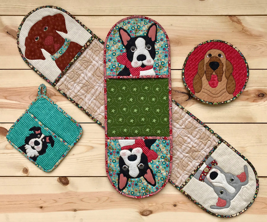 Doggy Hot Pads Pattern (Appliques not included)