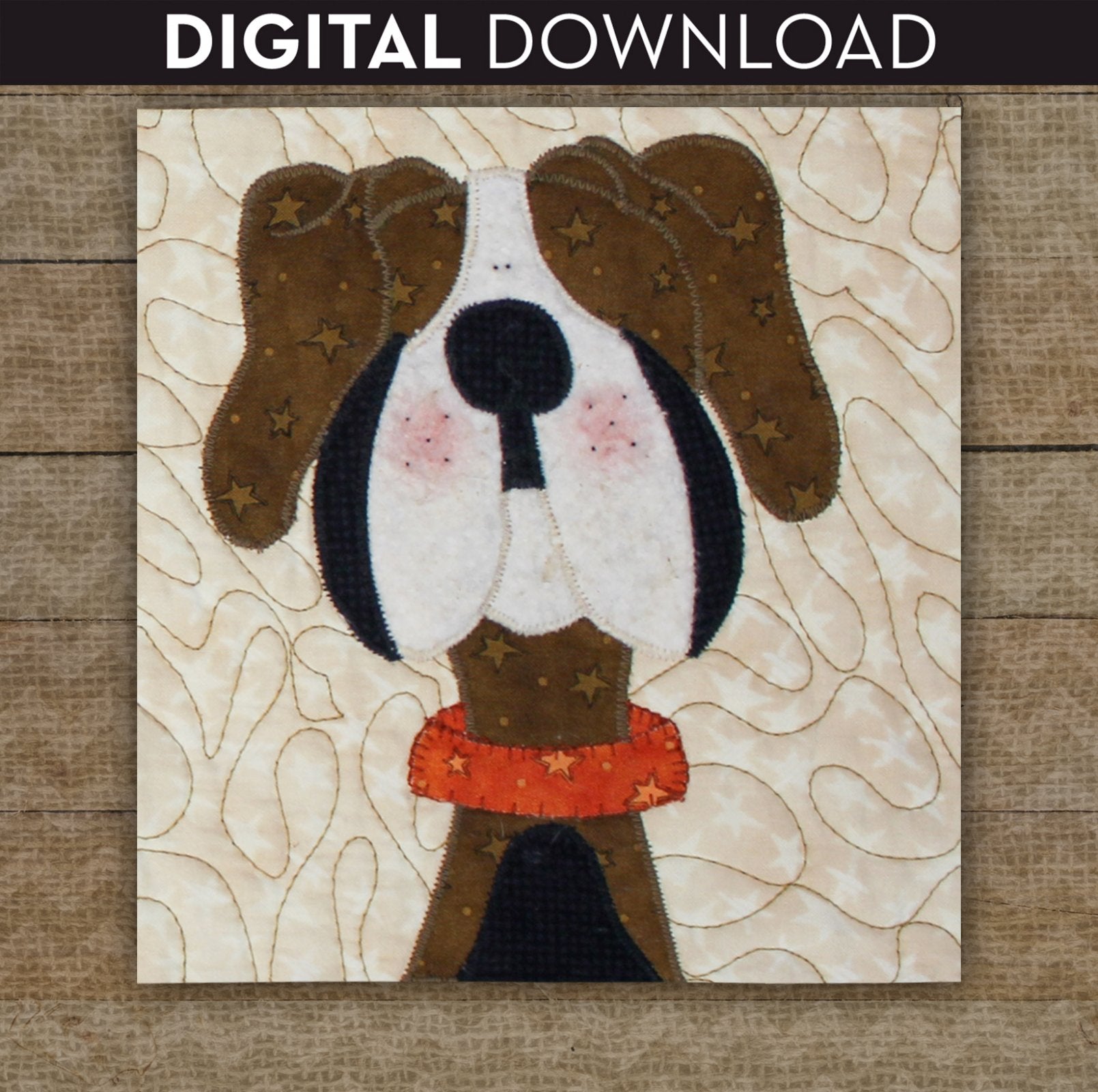Hound Dog Applique