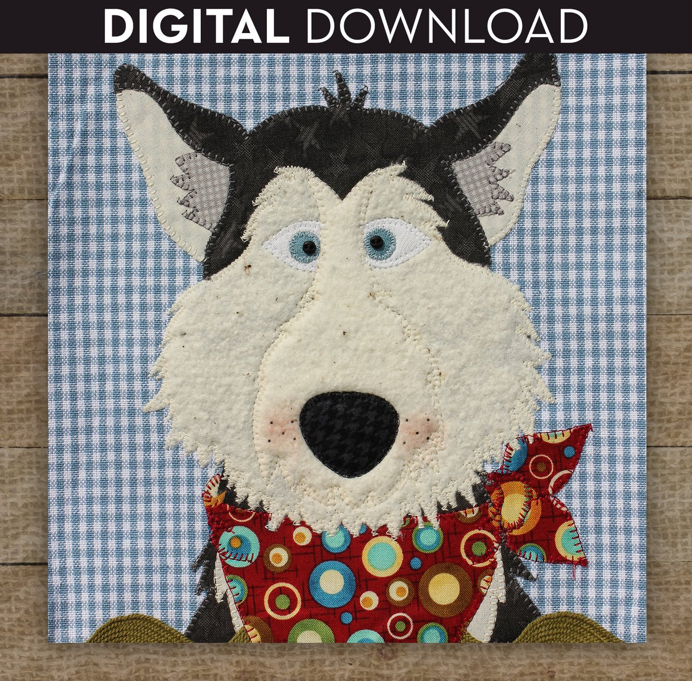Husky Applique