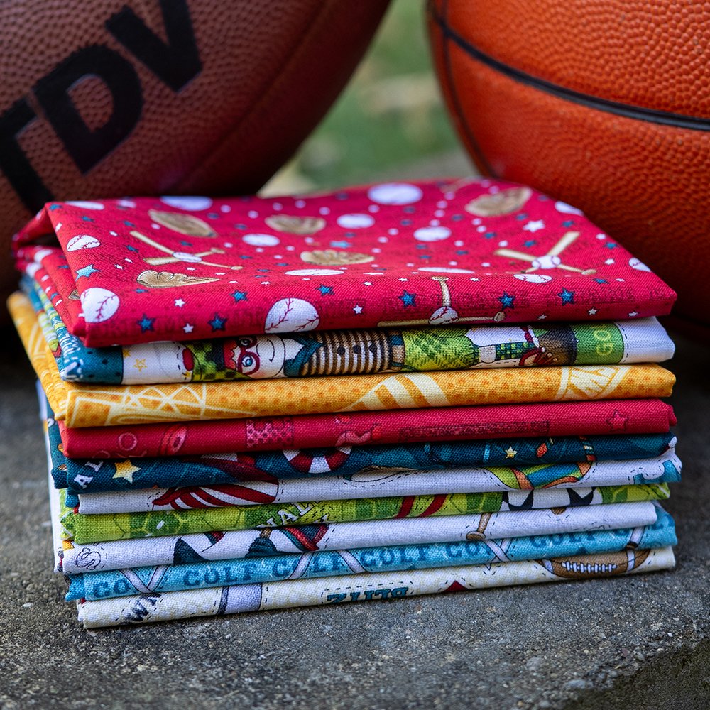I Love Sports Fat Quarter Bundle