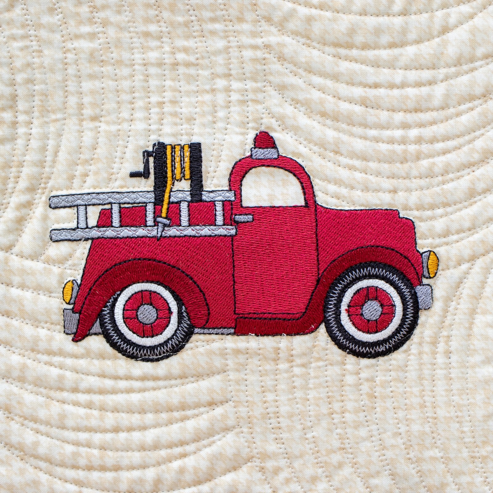 Frank Fire Truck Embroidery - Download