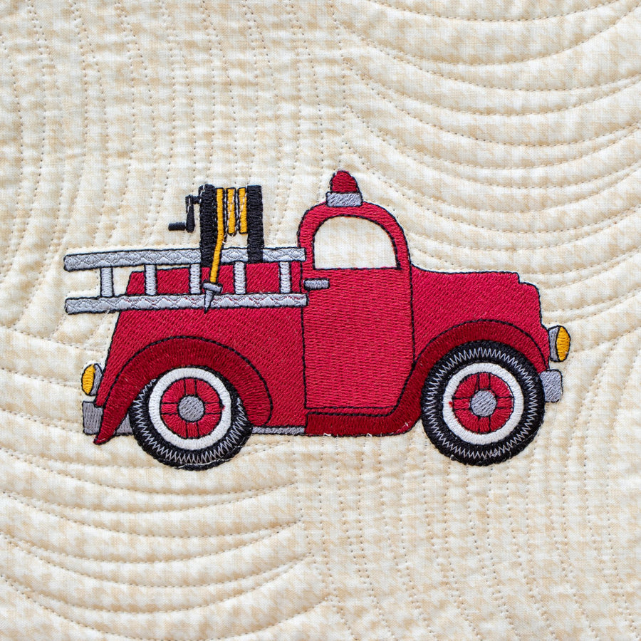 Frank Fire Truck Embroidery - Download