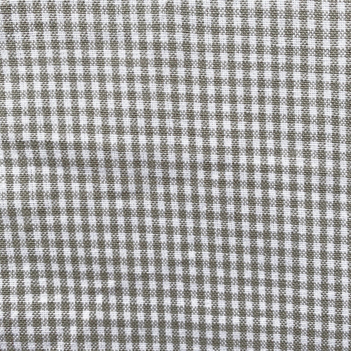 Tea Towel Mini Check Grey/White