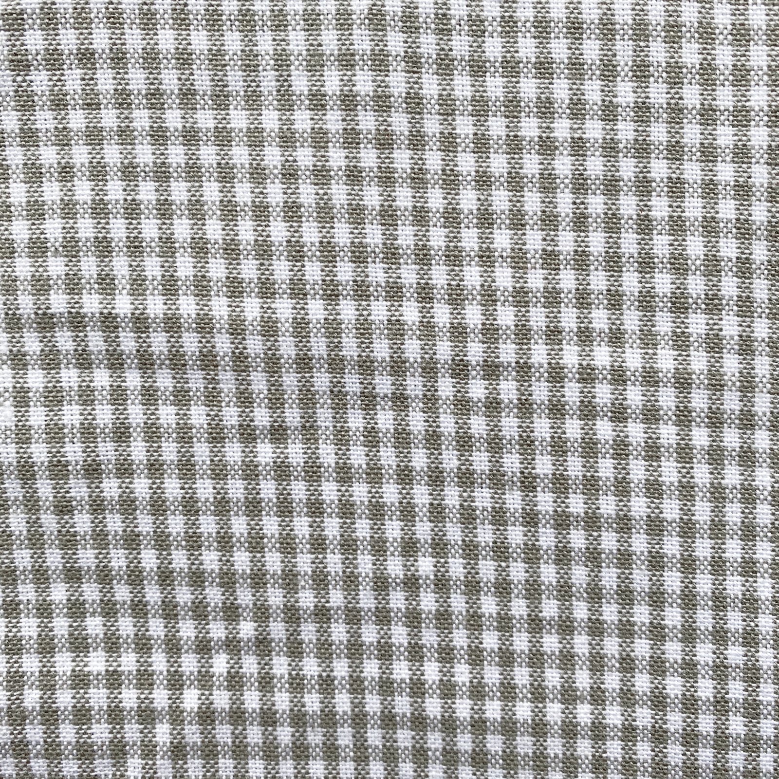 Tea Towel Mini Check Grey/White