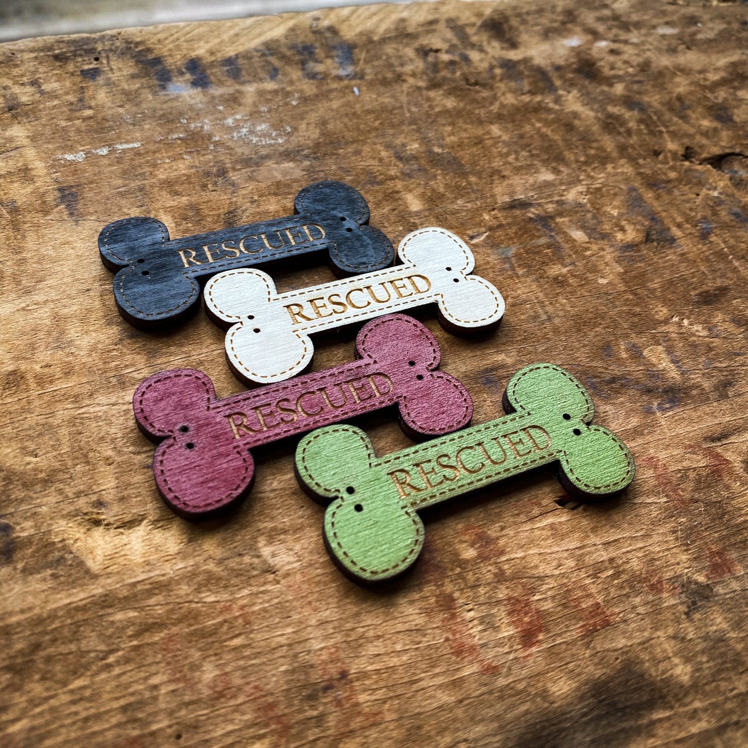 Rescued Bone Buttons