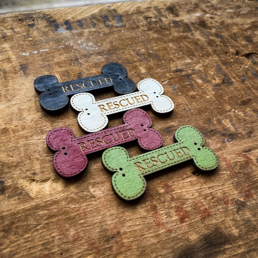 Rescued Bone Buttons