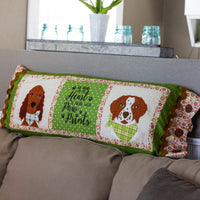 The Road To My Heart Bench Pillow Pattern (Appliques not included)