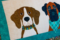 Furry Friends Applique Bench Pillow Kit