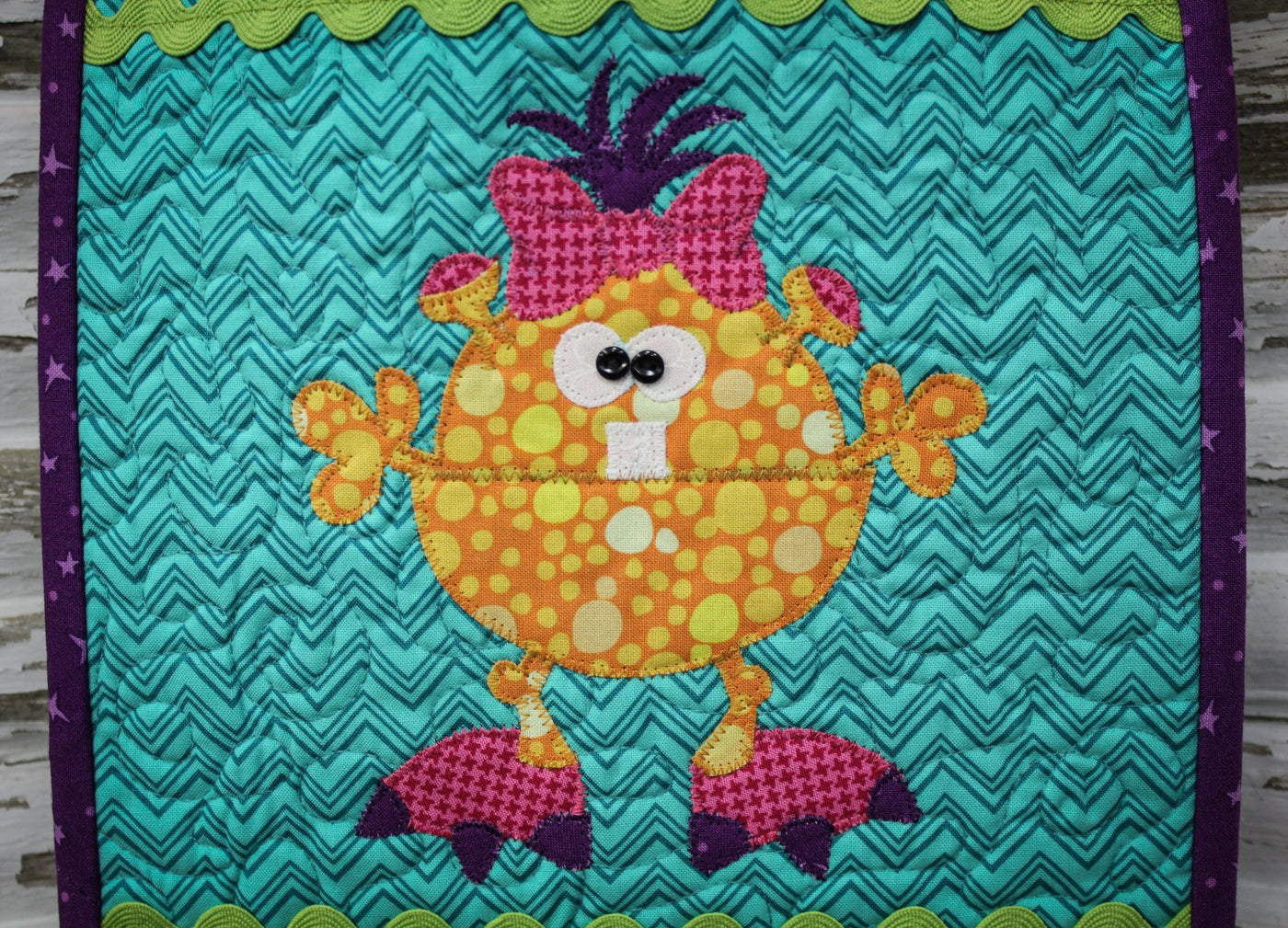 Silly Gilly Monster Bibs Pattern