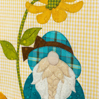 Spring Gnome Applique Tea Towel Kit