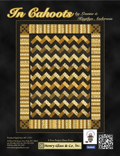 In Cahoots Quilt Pattern (FREE Digital Download)