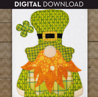 Irish Gnome Applique