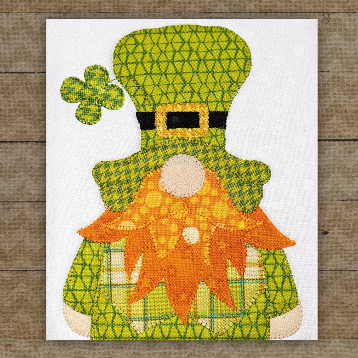 Irish Gnome Applique