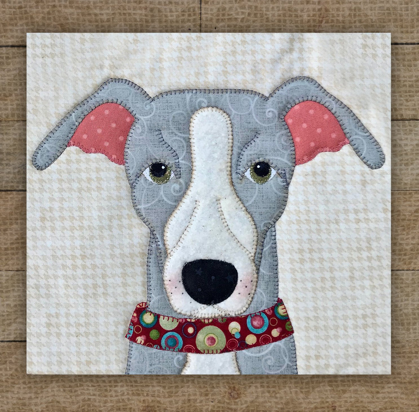 Italian Greyhound Applique