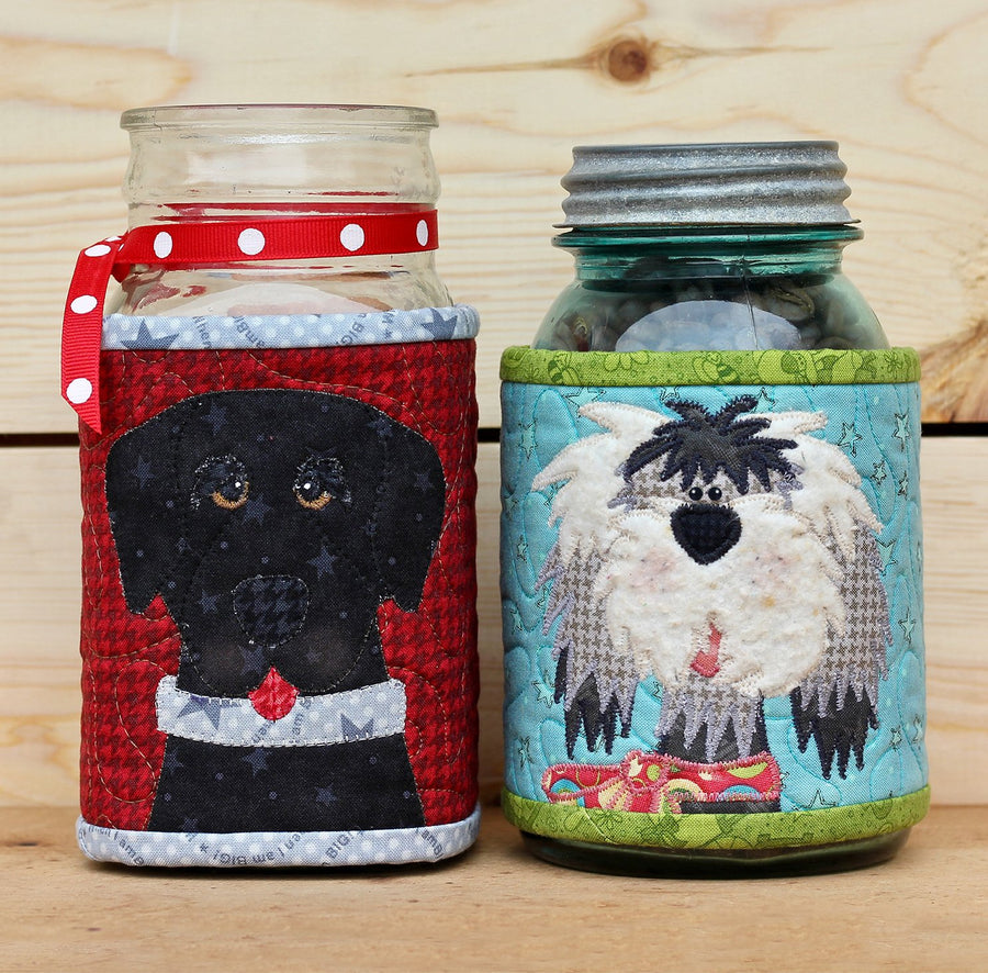 Jar Wraps Pattern (Appliques not included)