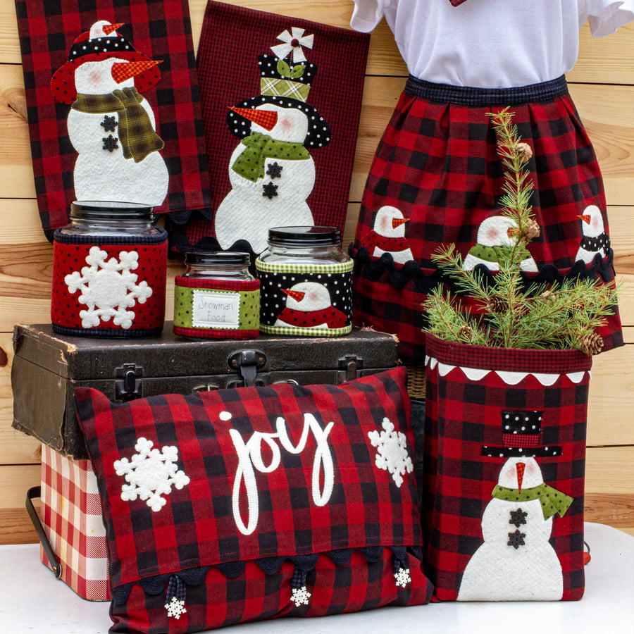 Joyful Snow Flakes Pattern