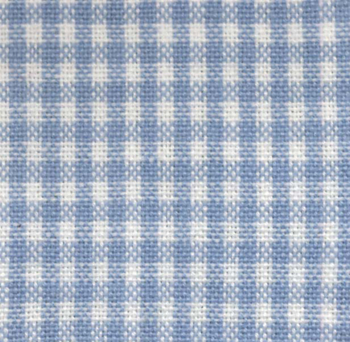 Tea Towel Mini Check Light Blue/White